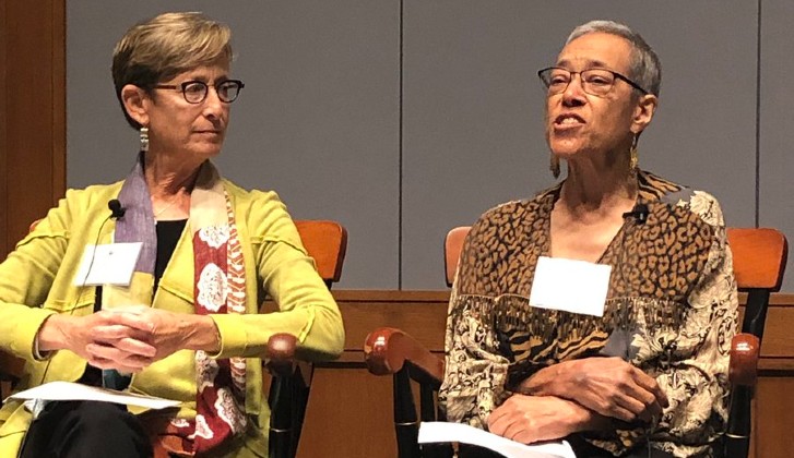 Jo Ann Allen Boyce and Debbie Levy